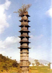 温州国安寺石塔天气